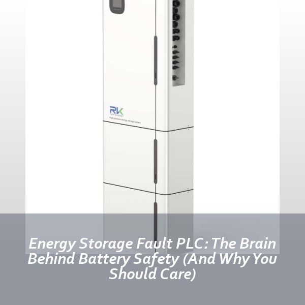 Energy Storage Fault PLC: The Brain Behind Battery Safety (And Why You Should Care)